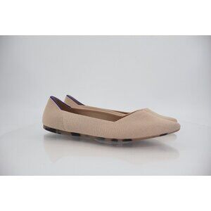 Rothy's The Point II Slip On Ballet Flat Size 12.5 Ecru Camo Pointed Shoe